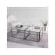 HANAH HOME Sto za dnevnu sobu Outline Black - 191211