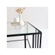 HANAH HOME Sto za dnevnu sobu Outline Black - 191211