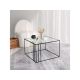 HANAH HOME Sto za dnevnu sobu Outline Black - 191211
