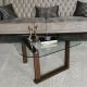 HANAH HOME Klub sto Cam Orta Sehpa S302 - 191212