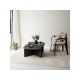 HANAH HOME Sto za dnevnu sobu Altopiano Anthracite - 191222