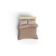 L`ESSENTIEL MAISON Ranforce posteljina 240x220 cm Plain Mink Cream - 191375