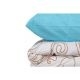 L`ESSENTIEL MAISON Ranforce posteljina 240x220 cm Katre Turquoise - 191396-1