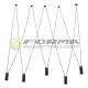 FORMA Visilica 5xGU10 FK1002-5V BK - EP2682160