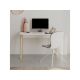 HANAH HOME Radni sto Luton, svetlobraon/bela - 192244