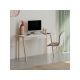 HANAH HOME Radni sto Luton, svetlobraon/bela - 192244
