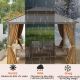 Metalni Paviljon LUX sa Zavesom 354x294cm - EP3174517