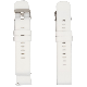 MEANIT Zamenski kaiš za smartwatch, MSWREM2, 22 mm, bela - 19283