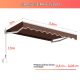 Tenda 250x200cm Braon - EP2931918