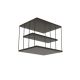 HANAH HOME Polica Lifon Anthracite - 194153-1
