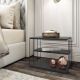 HANAH HOME Polica Lifon Anthracite - 194153-1