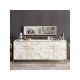 HANAH HOME Komoda Polka Aynalı White - 194340