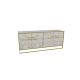 HANAH HOME Komoda Polka White - 194357