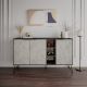 HANAH HOME Komoda Clara Dark Brown Lagina - 194380