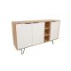 HANAH HOME Komoda Clara Console Oak White - 194382
