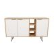 HANAH HOME Komoda Clara Console Oak White - 194382