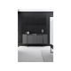HANAH HOME Komoda Luxe Anthracite Black - 194393