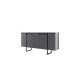 HANAH HOME Komoda Luxe Anthracite Black - 194393