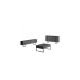 HANAH HOME Komoda Luxe Anthracite Black - 194393