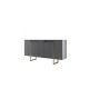 HANAH HOME Komoda Luxe Anthracite Gold - 194394