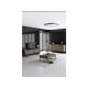 HANAH HOME Komoda Luxe Walnut Black - 194395