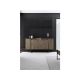 HANAH HOME Komoda Luxe Walnut Black - 194395