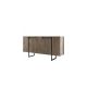 HANAH HOME Komoda Luxe Walnut Black - 194395