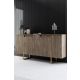 HANAH HOME Komoda Luxe Walnut Gold - 194396