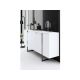 HANAH HOME Komoda Luxe White Black - 194397