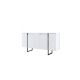 HANAH HOME Komoda Luxe White Black - 194397
