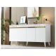 HANAH HOME Komoda Defne White Gold - 194400