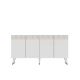 HANAH HOME Komoda Defne White Gold - 194400