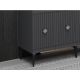 HANAH HOME Komoda Midas Anthracite Silver - 194408