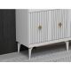 HANAH HOME Komoda Midas White Gold - 194409
