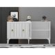 HANAH HOME Komoda Midas White Gold - 194409