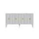 HANAH HOME Komoda Midas White Gold - 194409