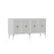 HANAH HOME Komoda Midas White Gold - 194409