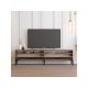 HANAH HOME TV polica Istanbul 2 Walnut - 194425