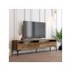 HANAH HOME TV polica Istanbul 2 Walnut - 194425