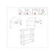 HANAH HOME Polica Step - 194482