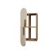 HANAH HOME Zidna polica Rose Walnut Cream - 194505
