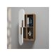 HANAH HOME Zidna polica Rose Walnut White - 194506