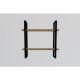 HANAH HOME Zidna polica Buba Sapphire Oak Black - 194509