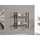 HANAH HOME Zidna polica Buba Sapphire Oak Black - 194509