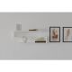 HANAH HOME Zidna polica Eldo White - 194530