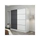 HANAH HOME Klizni ormar Kale 3166, bela/siva - 194944