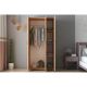 HANAH HOME Garderober Feraye 3 Kapakli Atlantic Pine - 194966