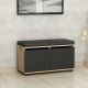 HANAH HOME Cipelarnik Drago Walnut Black - 195010