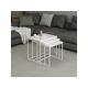 HANAH HOME Set klub stolova Evia, bela - 195059