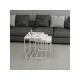 HANAH HOME Set klub stolova Evia, bela - 195059